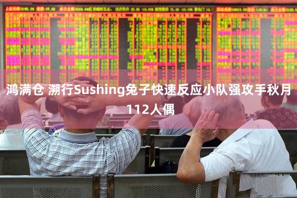 鸿满仓 溯行Sushing兔子快速反应小队强攻手秋月 112人偶
